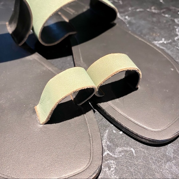 ASOS Faro Leather Toe Loop Sandals - Picture 8 of 10